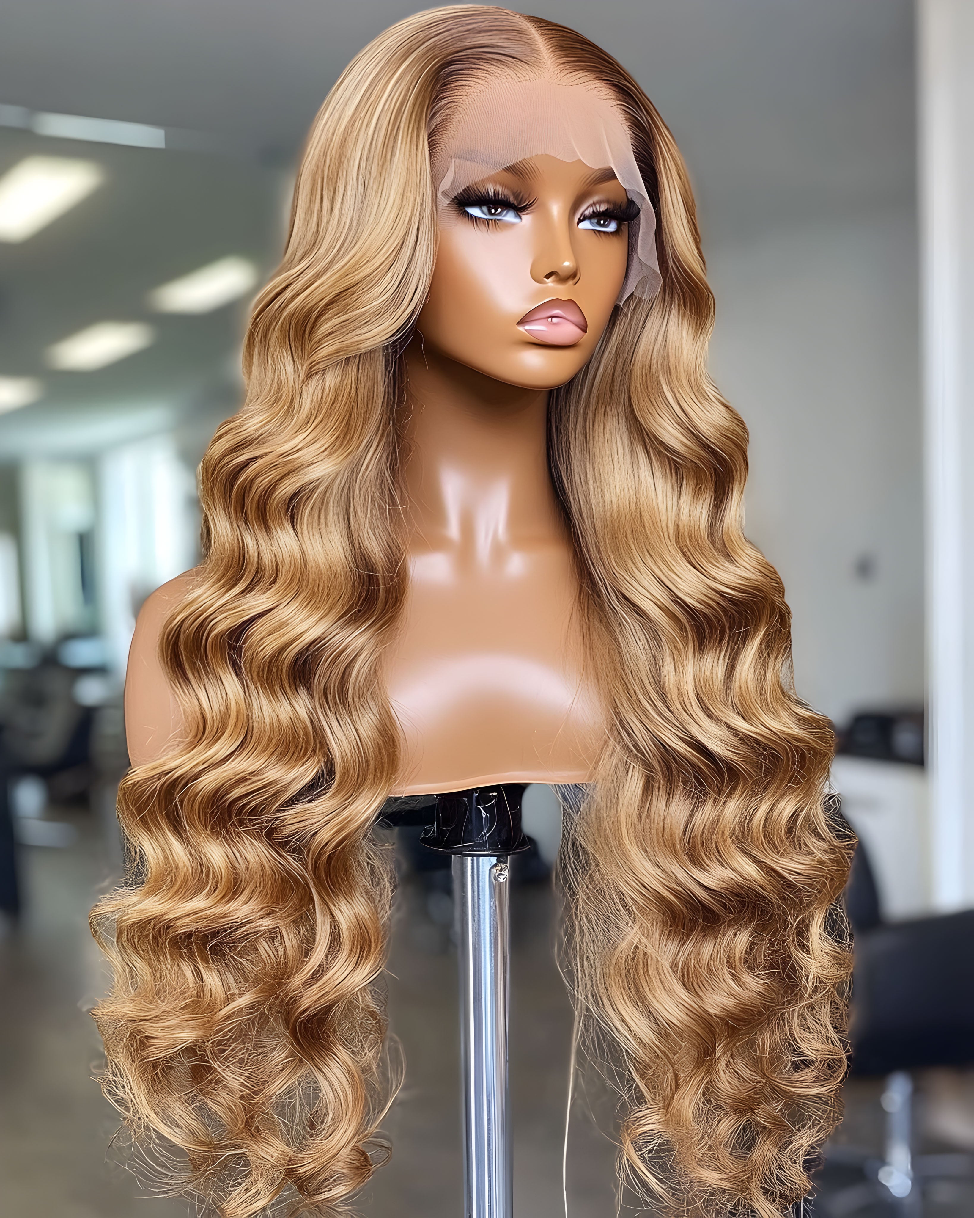 Honey Blonde 13x4  Lace Wigs